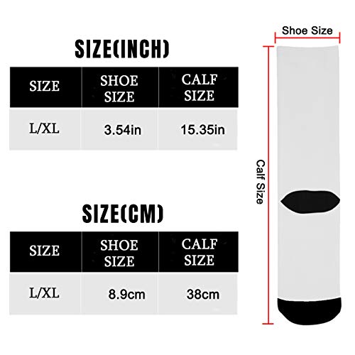 custom print socks crew fashion funky face socks personalized photo design crew socks men women