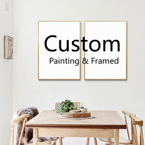 SQ Yiwu Factory Framed <strong>Custom</strong> <strong>Canvas</strong> <strong>Prints</strong> Photo Stretch <strong>Canvas</strong> Painting Mural Poster Customization OEM / ODM Accepted - Product Image 4