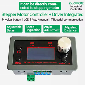 SMC02 Schrittmotor-Antrieb und Steuerung Gleichstrom 5-30 V 4 A Umkehrpuls Geschwindigkeitsregelungskabel programmierbarer Schaltgerät serielle Kommunikation