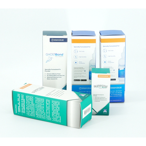 Boîte d'emballage en papier de carton imprimé blanc ivoire de luxe écologique à conception personnalisée boîte cadeau de vitamines/suppléments médicinaux - Product Image 5