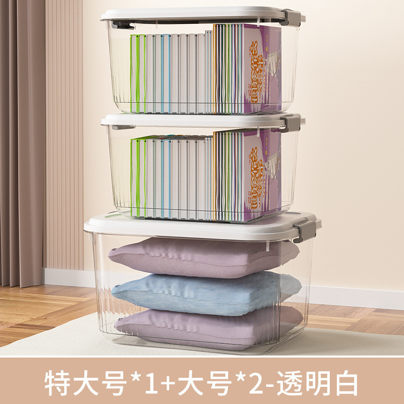 Extra Large 1, Large 2 (Transparent White)