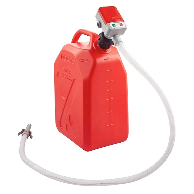 Bomba de combustible de transferencia de queroseno diésel gasolina aceite líquido sifón simple alimentado por batería 2AA/4AA
