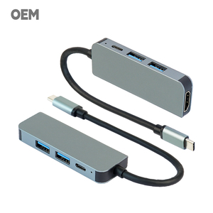 Multi-Function USB-C Dock OEM 4K HDMI <strong>Output</strong> 100W PD <strong>Input</strong> USB 3.0 <strong>Data</strong> Transfer - Product Image 2