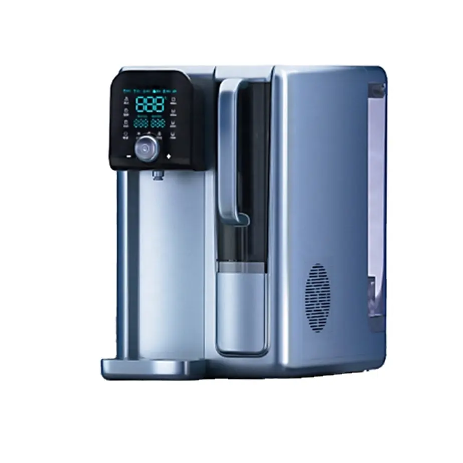 Elektrischer Umkehrosmose-Wasserreiniger UV heiß-kalt Wasserstoff-Dispenser Filtersystem Ro Reinigung Kunststoff-Schreibtisch
