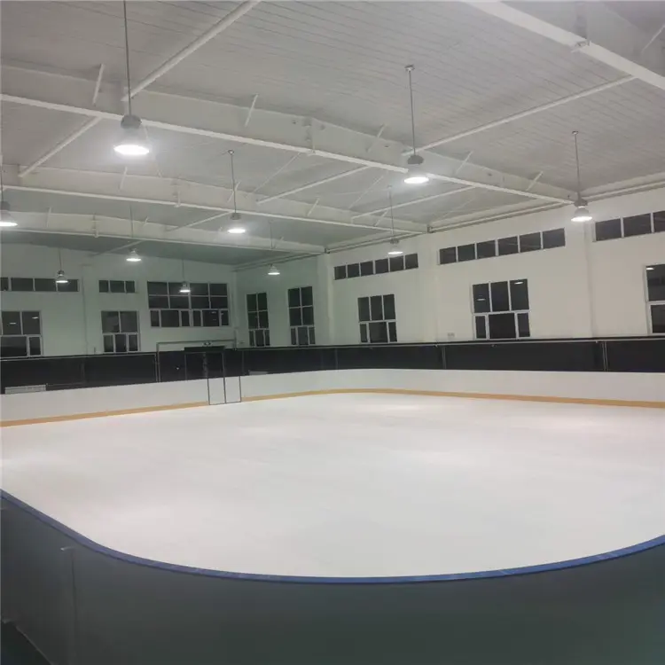 Vendita calda con struttura diritta Hdpe pista modellata da Hockey da cortile tavola da Hockey durevole Dasher per un Gameplay migliorato