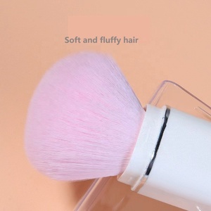 8-in-1 taşınabilir seyahat tipi makyaj fırçası Set-Go Touch-up için kompakt naylon kıl fırçaları, tüm cilt tipleri için uygundur - Product Image 6