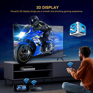 Megamegaandroid Tv kutusu aslan DINO 10.0 q q Pro + Allwinner H313 4K 2.4G WIFI 2G 16G akıllı TV kutusu Set-top Box - Product Image 6