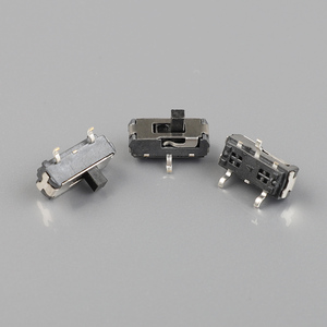 3.5*9.2*2mm Thu nhỏ 2P2T 3Pin SPDT 12V 50mA Công tắc trượt bằng nhựa Tay cầm đẩy siêu nhỏ Khả năng chịu nhiệt Chuyển đổi 10000 chu kỳ Tuổi thọ - Product Image 2