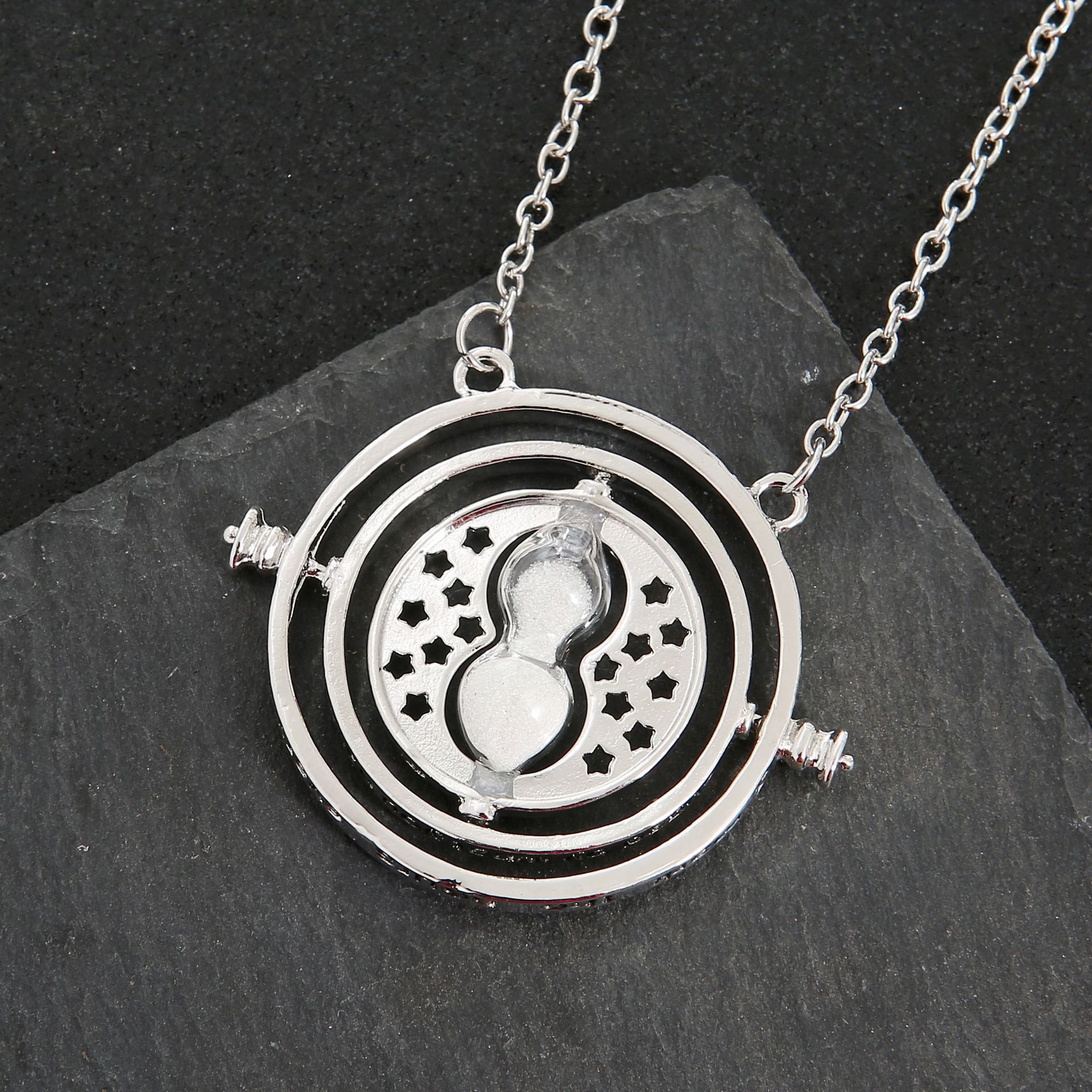 Métal Argent Sable blanc