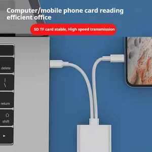 Prezzo di fabbrica usb tipo c TF SD OTG scheda adattatore lettore di schede per la fotocamera del telefono portatile Android cellulare di lettura - Product Image 6