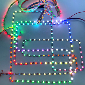 LEDストリップSK6812 WS2815フレキシブルピクセルデジタルスマートLEDライトボックス照明用DC12V 6MMベンドラブルアドレッサブルRGB SシェイプLedストリップ - Product Image 3