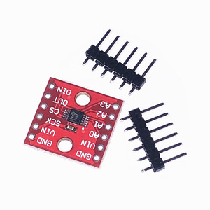 Placa de desarrollo de convertidor analógico a digital ADS-1118 de 16 bits, módulo de comunicación SPI, componentes electrónicos altos