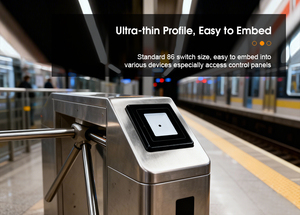 Rakinda RD005 QR Code IC ID เครื่องอ่านบัตรควบคุมการเข้าถึง Wiegand สนับสนุนอินเตอร์เฟซ RS232/485ป้องกัน IP65 ISO/IEC 14443A - Product Image 3