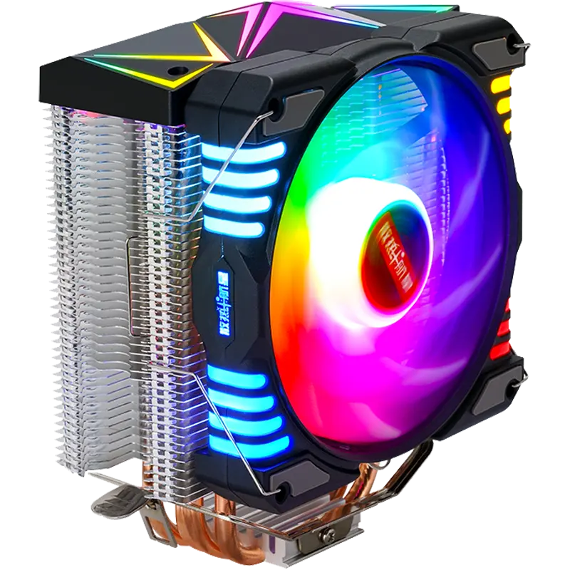 جديد الألعاب PC المشجعين وحدة المعالجة المركزية برودة الكمبيوتر RGB مروحة 120 مللي متر التبريد اللوحة مزامنة مخصص شعار للبيع بالجملة التجزئة حالة سطح المكتب