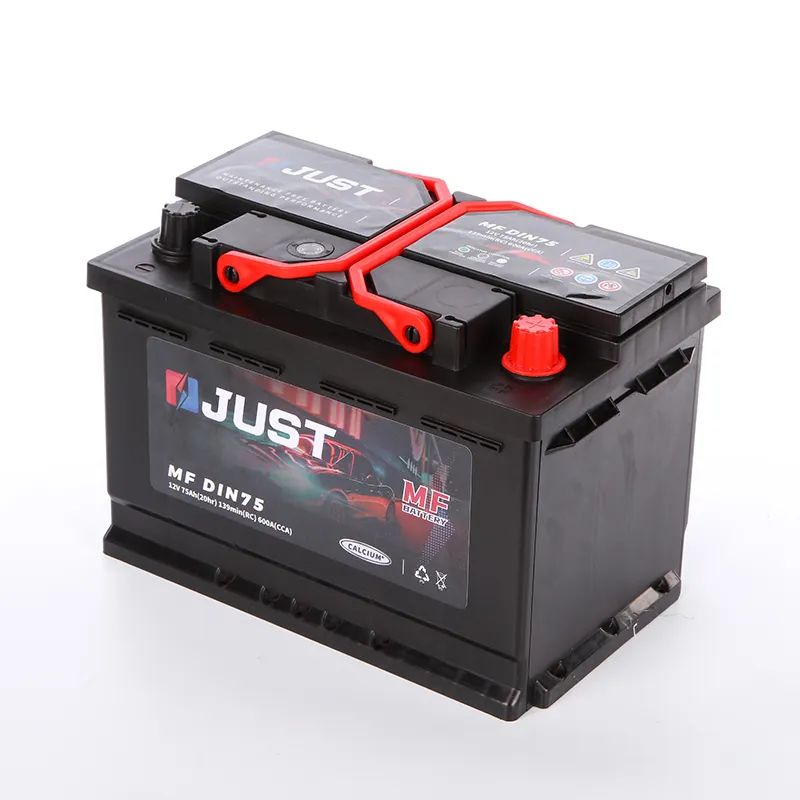 Professional 12V 75AH Lead-acid MF DIN75 EFB battery car batteries