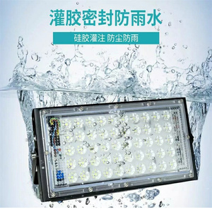 12VフラッドライトLEDフラッド5000lm防水アルミニウム12V50W100Wフルスペクトル植物成長100WLED植物成長フラッドライト