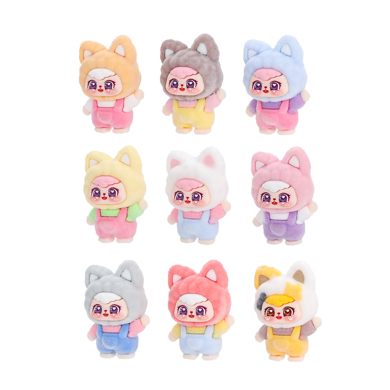 A set of 9