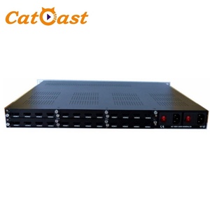 وحدة ترميز مستقلة قابلة للتوصيل 24 قناة HD Mi إلى جهاز تشفير IP مع مصدر طاقة مزدوج - Product Image 3