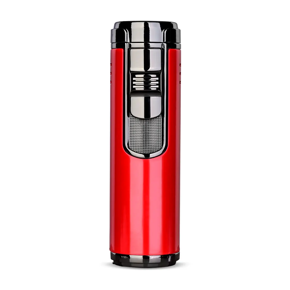 Cao Cấp Cigar Nhẹ Hơn Windproof Kim Loại Cigar Torch Nhẹ Hơn Butan Cigar Bật Lửa Biểu Tượng Tùy Chỉnh Feuerzeug