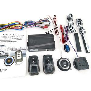 Alarma de coche PKE de 12V CC, botón pulsador pasivo, entrada sin llave con reinicio, llave de aprendizaje, automatización inteligente del coche, sistema de arranque y parada del motor - Product Image 1