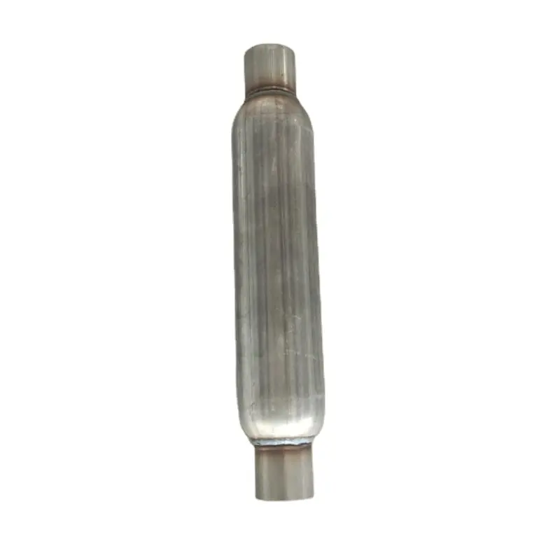 XGexhaust component stainless steel universal high performance muffler with different size resonator