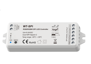 NUEVO 5V 12V 24V RF SPI Wifi Controlador de píxeles LED RGB RGBW SPI dimmer compatible con control de aplicación control remoto con función de música - Product Image 2