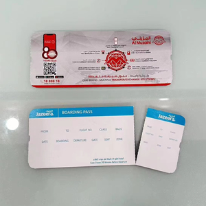 工厂定制rfid热敏纸印刷廉价机票机票。 - Product Image 1