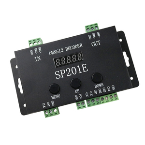 512 каналов Декодер DMX-SPI ws2811 DMX512 декодер ws2811 rgb контроллер светодиодной ленты SP201E для полноцветной ленты - Product Image 1