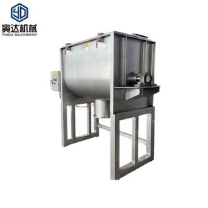 Otomatik konveyör sistemi ile yatay karıştırma ekipmanları paslanmaz çelik karıştırma makinesi şerit mikser - Product Image 1