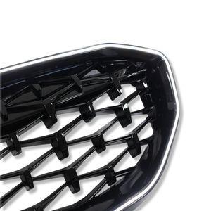 Tiypeor Màu Đen Phía Trước Trung Tâm Sao Phong Cách Xe Bumper Thận LED Ánh Sáng Đèn Lưới Tản Nhiệt Nướng Cho BMW 3 Series G20 2019 - 2022 2020 2021 - Product Image 4