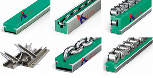 <strong>UHMWPE</strong> Plastic <strong>Guide</strong> <strong>Rail</strong> <strong>Customized</strong> Wear Resistant <strong>Chain</strong> <strong>Guide</strong> <strong>Rail</strong> with Different Angle - Product Image 3