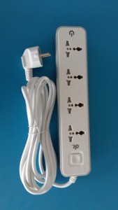 Tablero de cableado de arrastre eléctrico multifunción enchufe de extensión Universal carga USB 3/4 salidas tira de alimentación Reino Unido UE EE. UU. Enchufe - Product Image 4