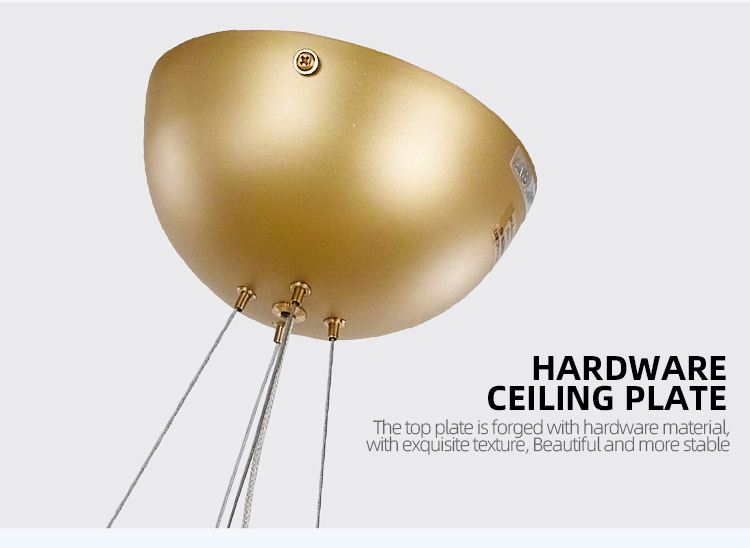 Simple Design bedside Motorized crystal murano glass ball chandelier Flowers dining pendant light