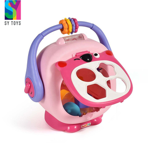 SY Educational Sensory Toys Colorful Blocks <strong>Sorting</strong> Game Baby Learning <strong>Shape</strong> Matching Block Toy - Product Image 4