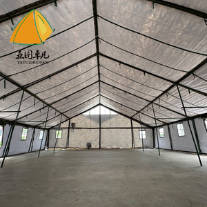 Bạt chiến thuật cắm trại lệnh vải chống cháy Lều doanh trại ngoài trời - Product Image 4