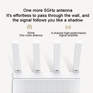 3000Mbs WiFi 6 Mesh сетевые гигабитные порты Ethernet игровой ускоритель ретранслятор модемный усилитель сигнала Mijia AX3000T маршрутизатор - Product Image 4