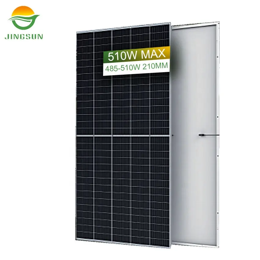 Jingsun vendita calda pannello solare 182mm 108 celle 485w 490w 495w 500w 505w 510w modulo solare di alta qualità a buon mercato