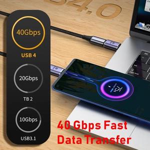 OTG USB4.0 Type C Cable <strong>Adapter</strong> USB Type C Male to USB <strong>4</strong>.0 Female OTG <strong>Adapter</strong> Cable for Phone - Product Image 3