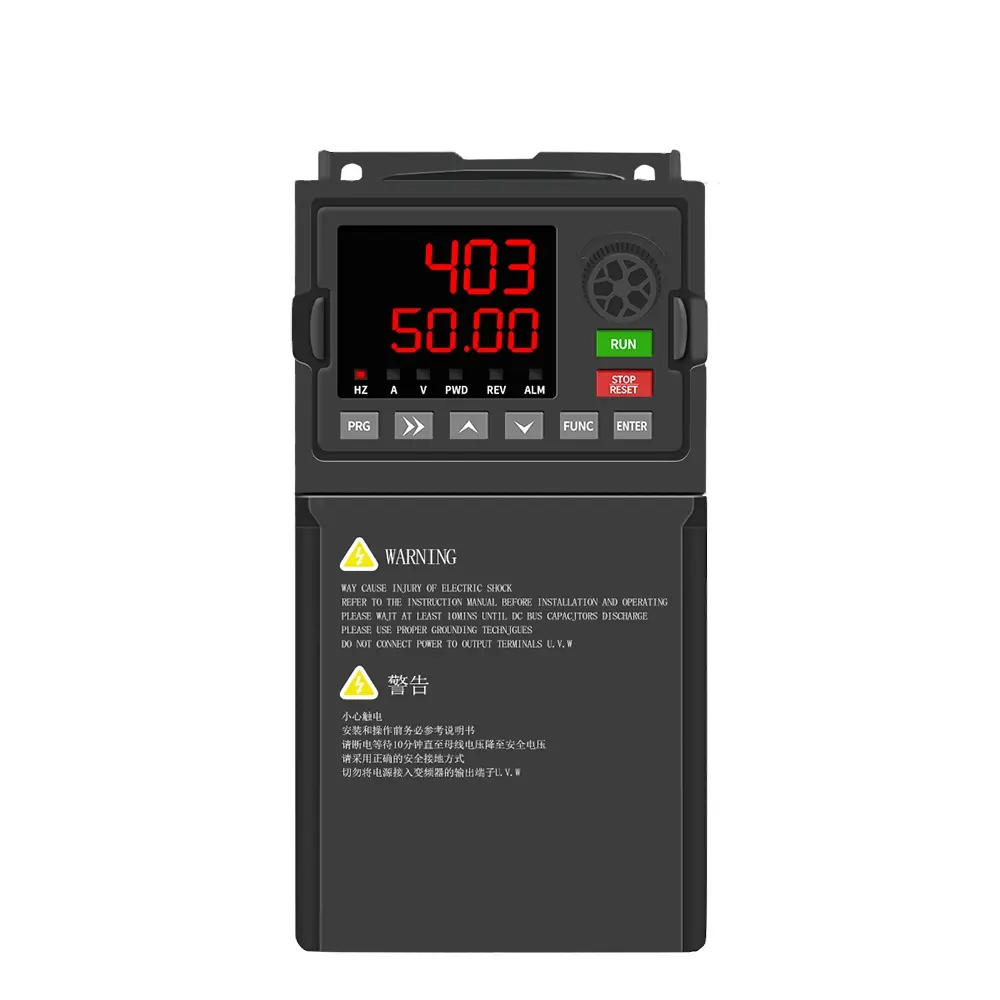 Sistema de bomba de agua, controlador de CC a CA, inversor de frecuencia de accionamiento automático, 0,75-5,5 kW, vfd, buena calidad