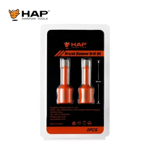 Juego recubiertas de brocas de diamante 2PCS 8MM Diámetro 60MM Longitud Segmento de broca de núcleo de diamante de corte de hormigón - Product Image 4