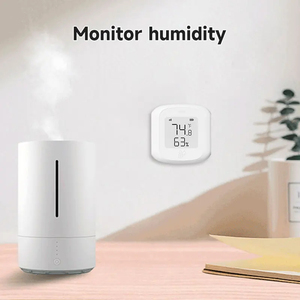 Умный Wi-Fi беспроводной датчик Tuya, интеллектуальный датчик связи, Дистанционный датчик температуры и влажности - Product Image 6