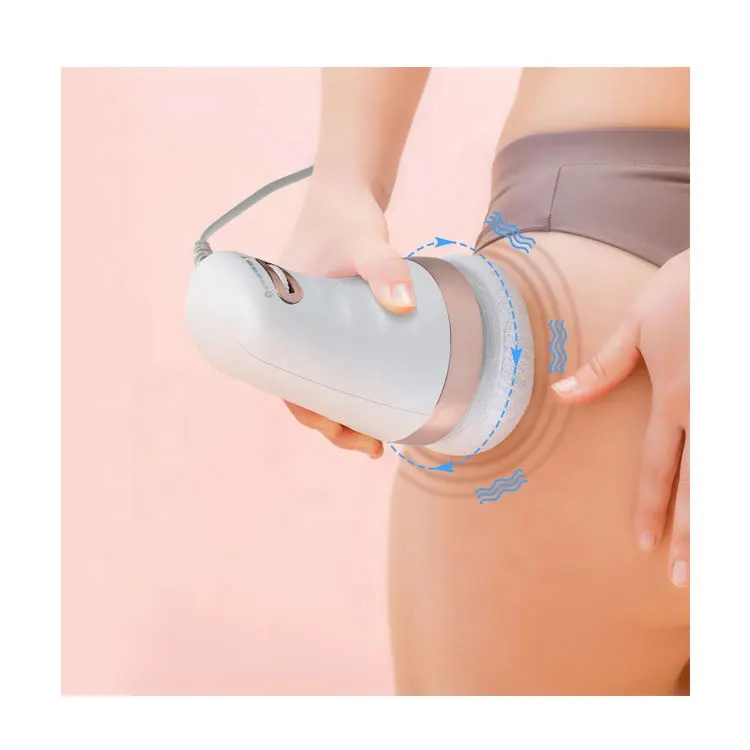 Electric Handheld Deep Tissue Massager Slimming Cellulite Remover Vibro Body Sculpting Machine for Arm Leg Hip Belly
