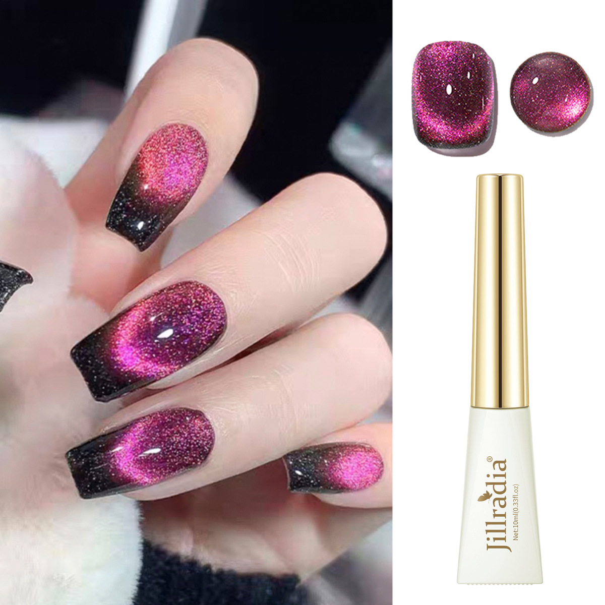 Daj j crown bottle water glow star cat eye 05