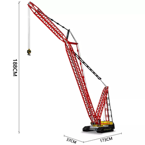 <strong>HW</strong> Technical Engineering Car Construction Vehicle <strong>Toys</strong> for Adults Kids Birthday Gifts Crawler Crane Building Blocks MOC Bricks