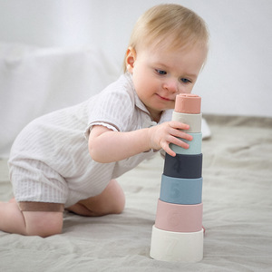 BPA ücretsiz silikon istifleme oyuncaklar bebekler öğrenme geliştirme toksik olmayan dayanıklı çok renkli - Product Image 1