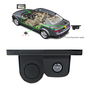 2 In 1 Auto Parking <strong>Sensor</strong> Sound Alarm Car <strong>Reverse</strong> Backup Cam Video Wide Angle Car HD Reversing Rear View <strong>Camera</strong> - Product Image 4