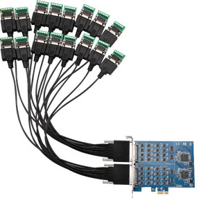Scheda di serie PCI Express PCIe 16 X DB9 RS232 porta adattatore multiporta RS485 RS422 PCIe1X a 16 porte RS232/scheda Controller 422/485 - Product Image 1