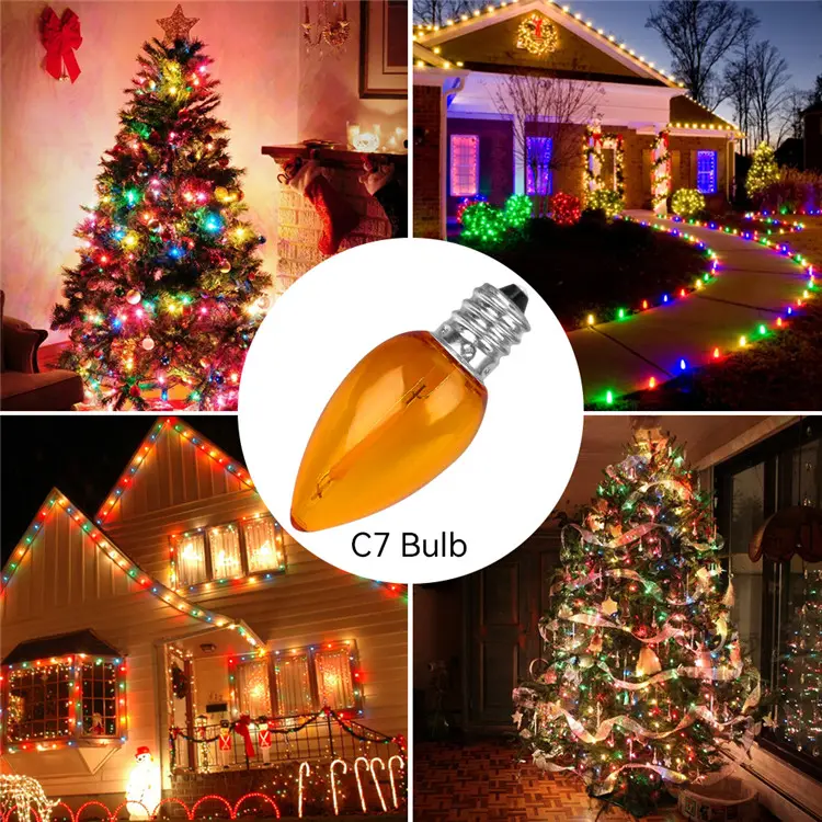 Best Price Of Ul Christmas Lights Led Lighting C7 Color Led Bulb For Home