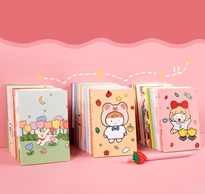 可爱迷你书学生口袋笔记本软面记事本办公文具记事本 - Product Image 5