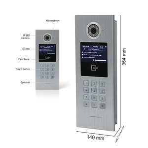 Smart HD <strong>Video</strong> Door Phone IP Networked <strong>Intercom</strong> Doorbell for Apartment Buildings Outdoor Application OEM Customization Support - Product Image 6
